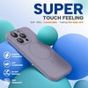 image:imageMiracase Silicone amp Magnetic for iPhone 18 Pro Max Case Capri BlueLavender Gray