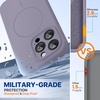 image:imageMiracase Silicone amp Magnetic for iPhone 18 Pro Max Case Capri BlueLavender Gray
