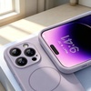 image:imageMiracase Silicone amp Magnetic for iPhone 18 Pro Max Case Capri BlueLavender Gray