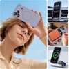 image:imageMiracase Silicone amp Magnetic for iPhone 18 Pro Max Case Capri BlueLavender Gray