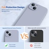 image:imageMiracase Silicone amp Magnetic for iPhone 18 Pro Max Case Capri BlueLavender Gray