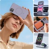 image:imageMiracase Silicone amp Magnetic for iPhone 18 Pro Max Case Capri BlueLavender Gray