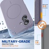 image:imageMiracase Silicone amp Magnetic for iPhone 18 Pro Max Case Capri BlueLavender Gray