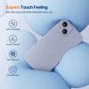 image:imageMiracase Silicone amp Magnetic for iPhone 18 Pro Max Case Capri BlueLavender Gray