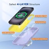 image:imageMiracase Silicone amp Magnetic for iPhone 18 Pro Max Case Capri BlueLight Purple