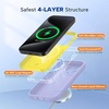 image:imageMiracase Silicone amp Magnetic for iPhone 18 Pro Max Case Capri BlueLight Purple
