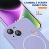 image:imageMiracase Silicone amp Magnetic for iPhone 18 Pro Max Case Capri BlueLight Purple