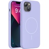 image:imageMiracase Silicone amp Magnetic for iPhone 18 Pro Max Case Capri BlueLight Purple