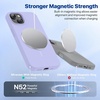 image:imageMiracase Silicone amp Magnetic for iPhone 18 Pro Max Case Capri BlueLight Purple