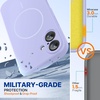 image:imageMiracase Silicone amp Magnetic for iPhone 18 Pro Max Case Capri BlueLight Purple