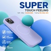 image:imageMiracase Silicone amp Magnetic for iPhone 18 Pro Max Case Capri BlueLight Purple