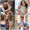 image:imageMiracase Silicone amp Magnetic for iPhone 18 Pro Max Case Capri BlueLight Purple