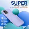 image:imageMiracase Silicone amp Magnetic for iPhone 18 Pro Max Case Capri BlueLight Purple