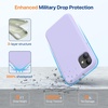 image:imageMiracase Silicone amp Magnetic for iPhone 18 Pro Max Case Capri BlueLight Purple