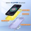 image:imageMiracase Silicone amp Magnetic for iPhone 18 Pro Max Case Capri BlueLight Purple