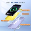 image:imageMiracase Silicone amp Magnetic for iPhone 18 Pro Max Case Capri BlueLight Purple