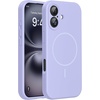 image:imageMiracase Silicone amp Magnetic for iPhone 18 Pro Max Case Capri BlueLight Purple