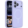 image:imageMiracase Silicone amp Magnetic for iPhone 18 Pro Max Case Capri BlueLight Purple