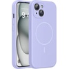 image:imageMiracase Silicone amp Magnetic for iPhone 18 Pro Max Case Capri BlueLight Purple