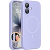 image:imageMiracase Silicone amp Magnetic for iPhone 18 Pro Max Case Capri BlueLight Purple