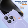 image:imageMiracase Silicone amp Magnetic for iPhone 18 Pro Max Case Capri BlueLight Purple