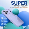 image:imageMiracase Silicone amp Magnetic for iPhone 18 Pro Max Case Capri BlueLight Purple