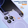 image:imageMiracase Silicone amp Magnetic for iPhone 18 Pro Max Case Capri BlueLight Purple