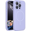 image:imageMiracase Silicone amp Magnetic for iPhone 18 Pro Max Case Capri BlueLight Purple