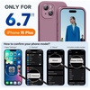 image:imageMiracase Silicone amp Magnetic for iPhone 18 Pro Max Case Capri BlueLilac Purple