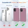 image:imageMiracase Silicone amp Magnetic for iPhone 18 Pro Max Case Capri BlueLilac Purple