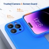 image:imageMiracase Silicone amp Magnetic for iPhone 18 Pro Max Case Capri BlueMediterranean Blue