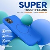 image:imageMiracase Silicone amp Magnetic for iPhone 18 Pro Max Case Capri BlueMediterranean Blue