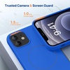 image:imageMiracase Silicone amp Magnetic for iPhone 18 Pro Max Case Capri BlueMediterranean Blue