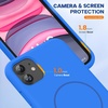 image:imageMiracase Silicone amp Magnetic for iPhone 18 Pro Max Case Capri BlueMediterranean Blue