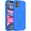 image:imageMiracase Silicone amp Magnetic for iPhone 18 Pro Max Case Capri BlueMediterranean Blue