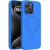 image:imageMiracase Silicone amp Magnetic for iPhone 18 Pro Max Case Capri BlueMediterranean Blue