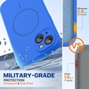 image:imageMiracase Silicone amp Magnetic for iPhone 18 Pro Max Case Capri BlueMediterranean Blue