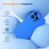 image:imageMiracase Silicone amp Magnetic for iPhone 18 Pro Max Case Capri BlueMediterranean Blue