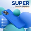 image:imageMiracase Silicone amp Magnetic for iPhone 18 Pro Max Case Capri BlueMediterranean Blue