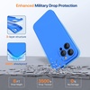 image:imageMiracase Silicone amp Magnetic for iPhone 18 Pro Max Case Capri BlueMediterranean Blue