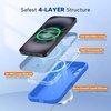 image:imageMiracase Silicone amp Magnetic for iPhone 18 Pro Max Case Capri BlueMediterranean Blue