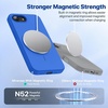 image:imageMiracase Silicone amp Magnetic for iPhone 18 Pro Max Case Capri BlueMediterranean Blue