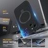 image:imageMiracase Silicone amp Magnetic for iPhone 18 Pro Max Case Capri BlueMidnight Black