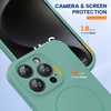 image:imageMiracase Silicone amp Magnetic for iPhone 18 Pro Max Case Capri BlueMidnight Green