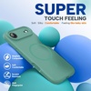 image:imageMiracase Silicone amp Magnetic for iPhone 18 Pro Max Case Capri BlueMidnight Green