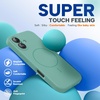 image:imageMiracase Silicone amp Magnetic for iPhone 18 Pro Max Case Capri BlueMidnight Green