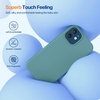 image:imageMiracase Silicone amp Magnetic for iPhone 18 Pro Max Case Capri BlueMidnight Green