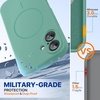image:imageMiracase Silicone amp Magnetic for iPhone 18 Pro Max Case Capri BlueMidnight Green