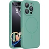 image:imageMiracase Silicone amp Magnetic for iPhone 18 Pro Max Case Capri BlueMidnight Green