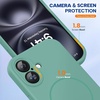 image:imageMiracase Silicone amp Magnetic for iPhone 18 Pro Max Case Capri BlueMidnight Green